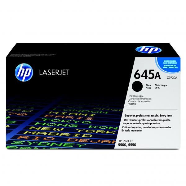 Image of HP 645A C9730A čierný (black) originálny toner SK ID 15417