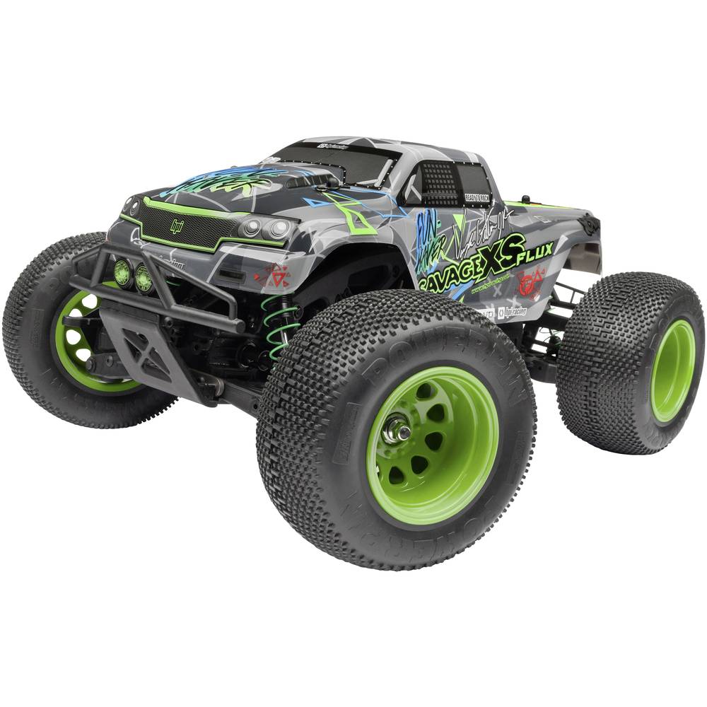 Image of HPI Racing Savage XS Flux Vaughan Gittin Jr Brushless RC model car Electric Monster truck 4WD RtR 24 GHz