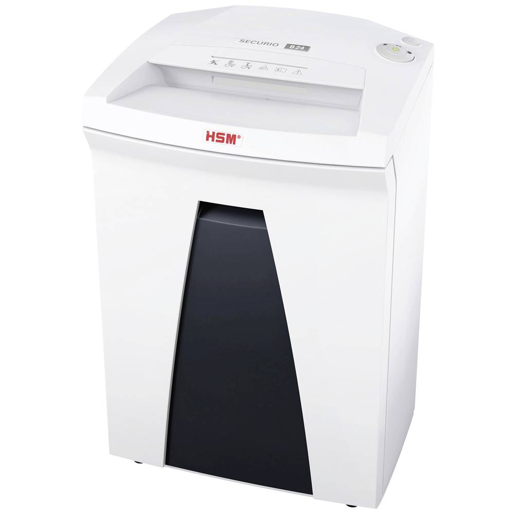 Image of HSM SECURIO B24 Document shredder 16 sheet Particle cut 45 x 30 mm P-4 34 l Also shreds CDs DVDs Staples Paper
