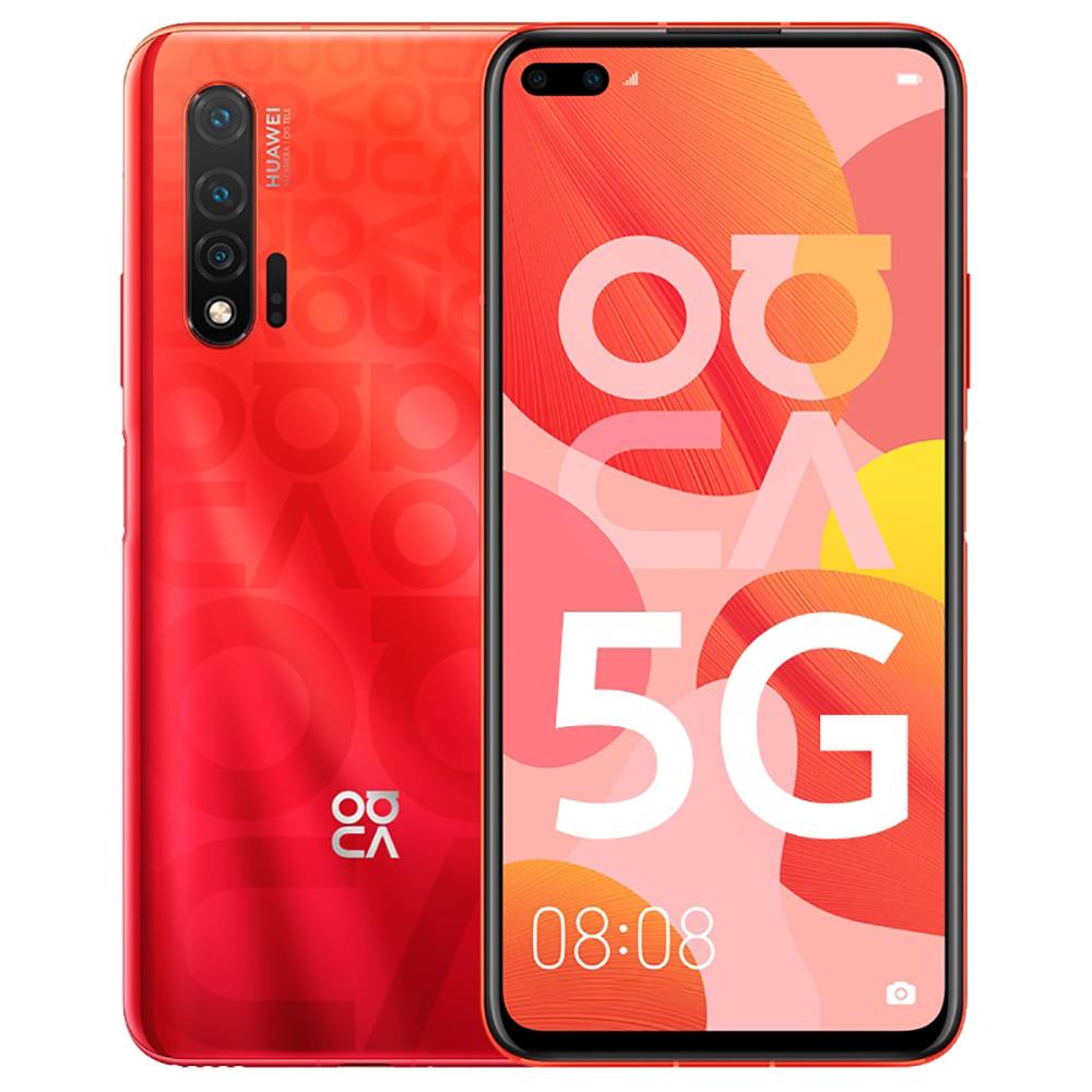 Image of HUAWEI Nova 6 5G Smartphone 8GB 256GB Red