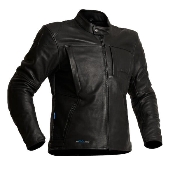 Image of Halvarssons Leather Racken Schwarz Jacke Größe 52