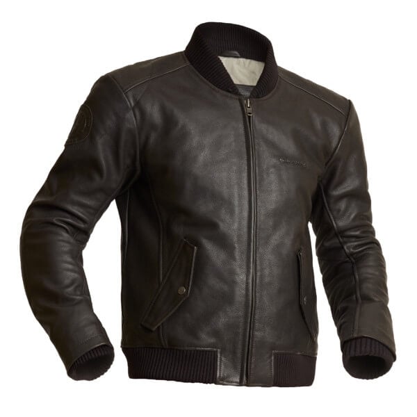 Image of Halvarssons Leather Torsby Marron Blouson Taille 62