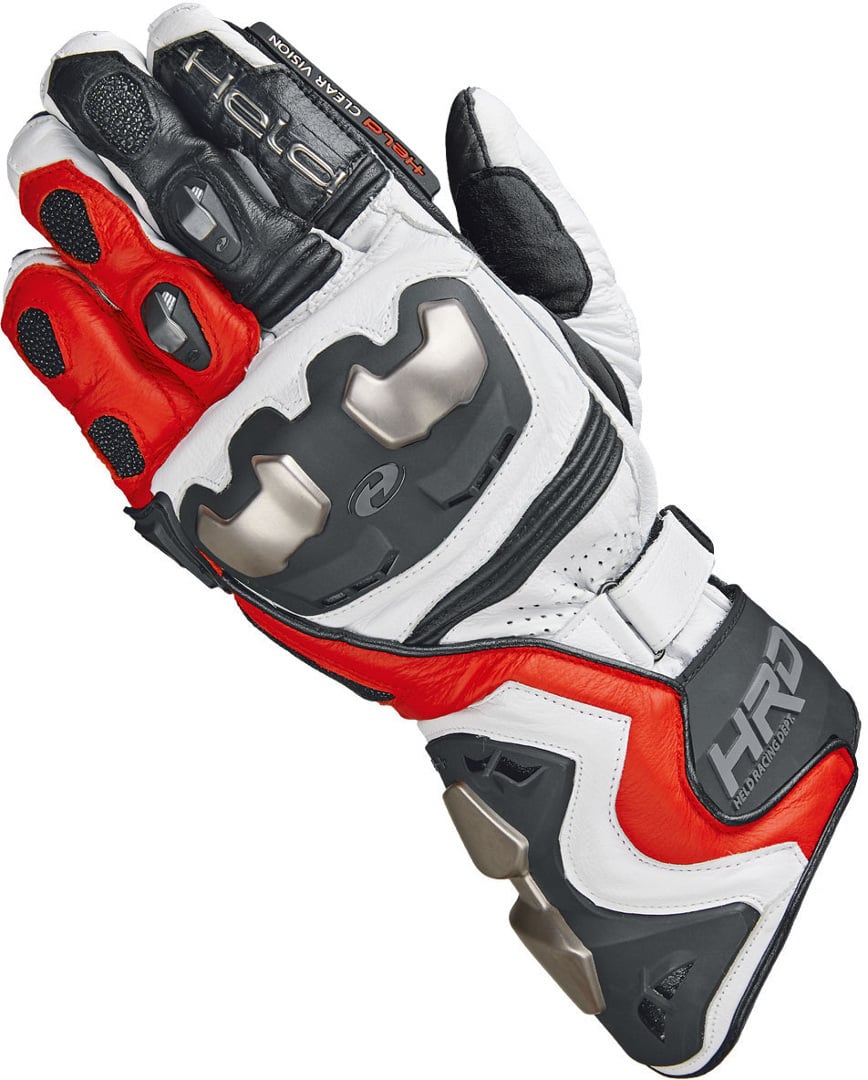 Image of Held Titan RR Guantes Motorista Rojo Blanco Talla 7