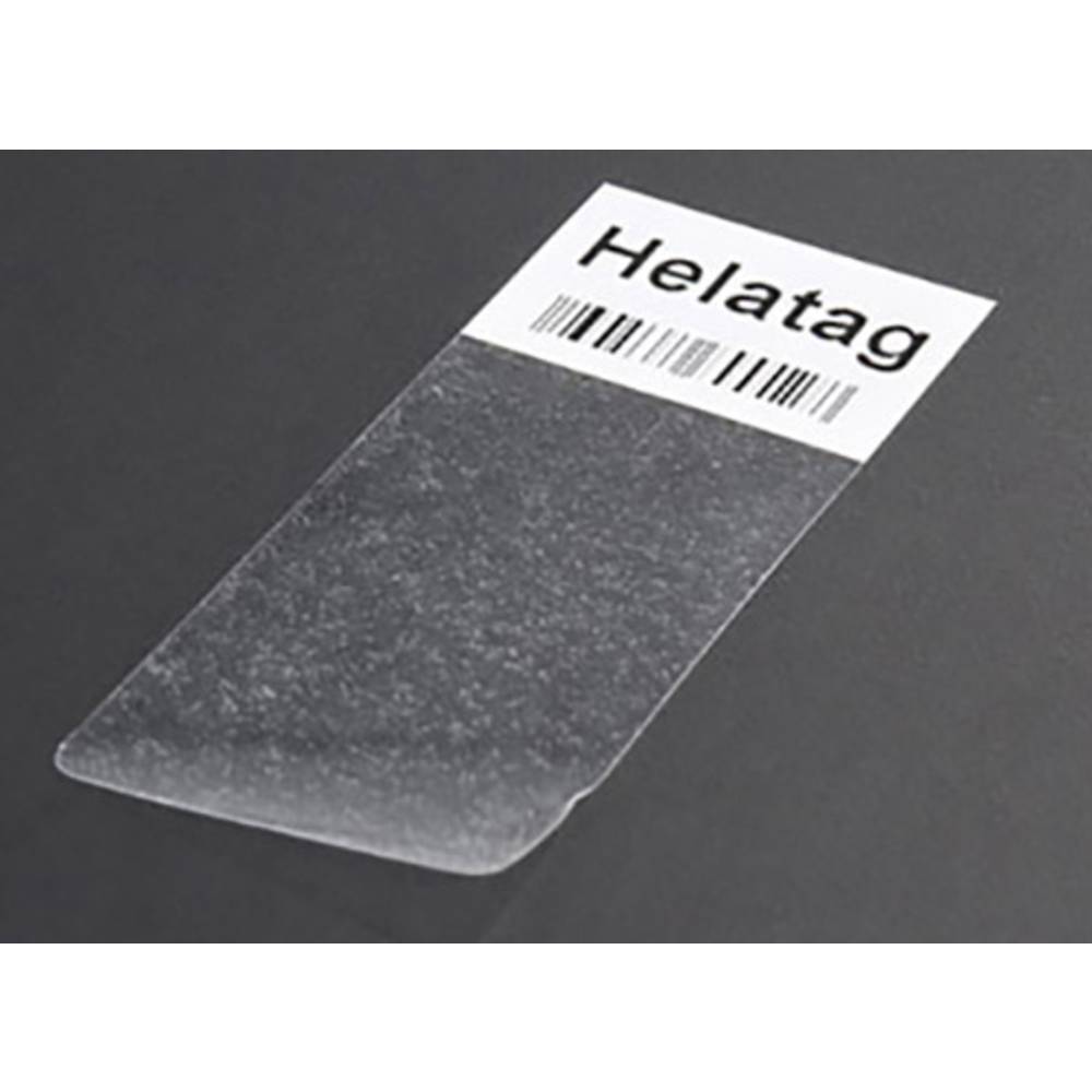 Image of HellermannTyton 594-01104 TAG02LA4-1104-WHCL-1104-CL/WH Thermal transfer printer labels Fitting type: Adhesive White +
