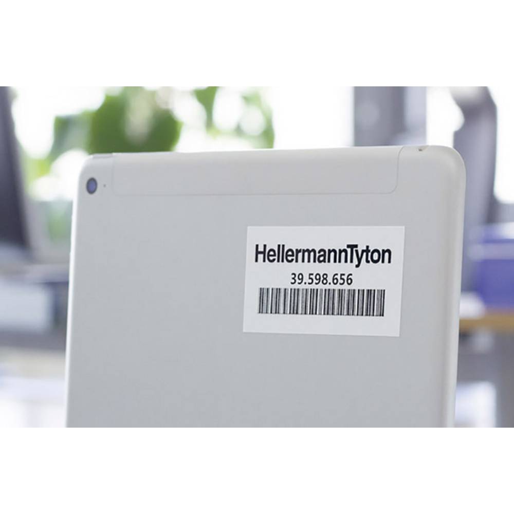 Image of HellermannTyton 594-11013 TAG169LA4-1101-WH-1101-WH Laser printer label
