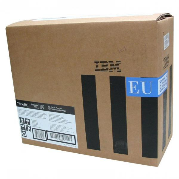 Image of IBM originálny toner 75P4303 black 21000 str return IBM 1332 1352 1372 SK ID 16895