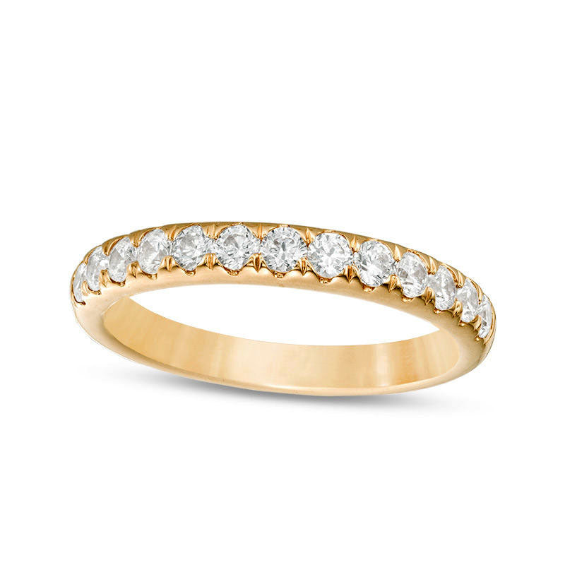 Image of ID 1 063 CT TW Natural Diamond Anniversary Band in Solid 18K Gold (I/SI2)
