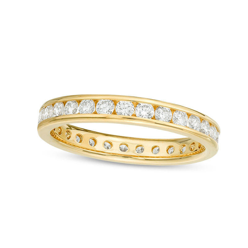Image of ID 1 10 CT TW Natural Diamond Eternity Band in Solid 14K Gold (H/SI2)