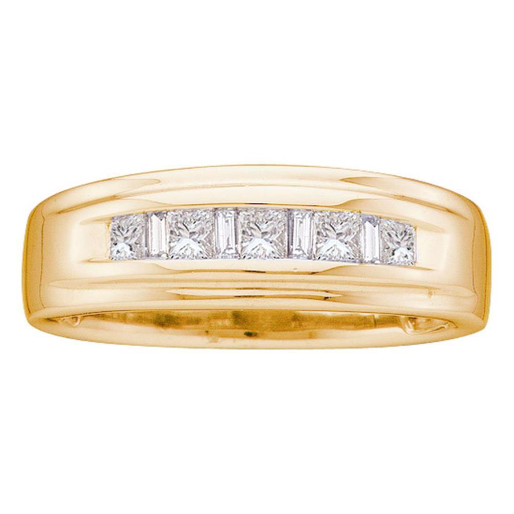 Image of ID 1 1/2CT-Diamond INVISIBLE MENS BAND