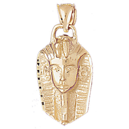 Image of ID 1 14K Gold Egyptian Pharaoh Pendant