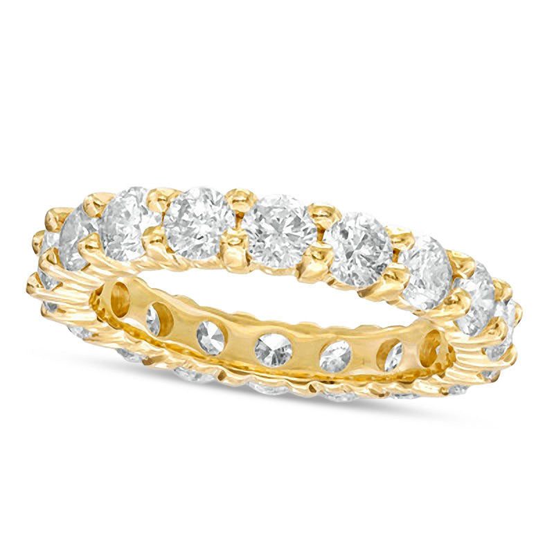 Image of ID 1 30 CT TW Natural Diamond 40mm Eternity Band in Solid 14K Gold
