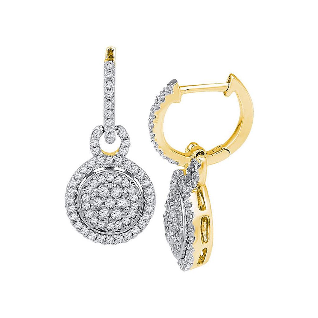 Image of ID 1 3/4CTW-Diamond GIFT EARRINGS