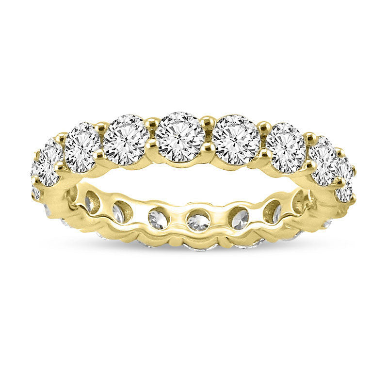 Image of ID 1 4 CT TW Natural Diamond Eternity Band in Solid 14K Gold