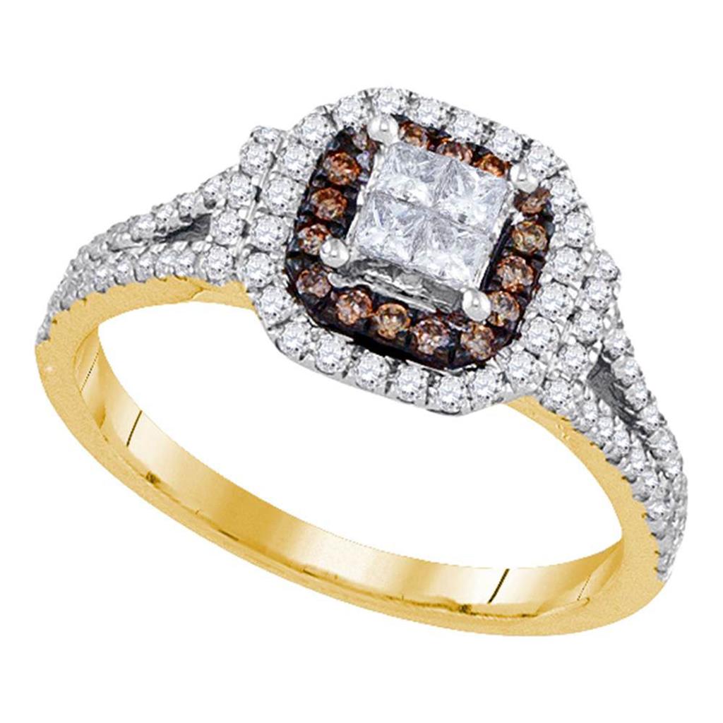 Image of ID 1 5/8CTW-Diamond INVISIBLE BRIDAL RING