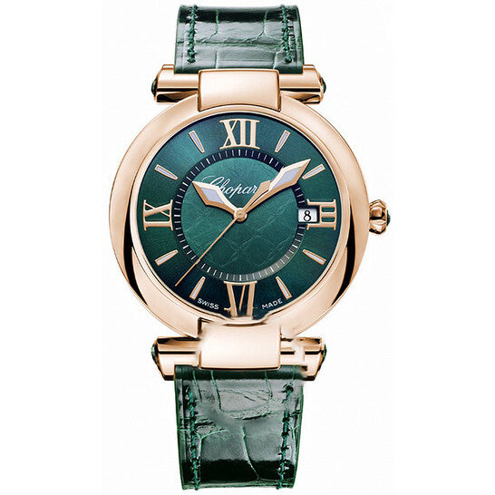 Image of ID 1 Original Chopard Imperiale Quartz Green Dial Ladies Watch 384221-5013