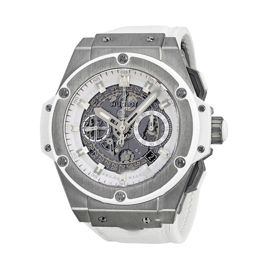 Image of ID 1 Original Hublot Unico Automatic Chronograph Skeleton Dial Men's Watch 701NE0127GR