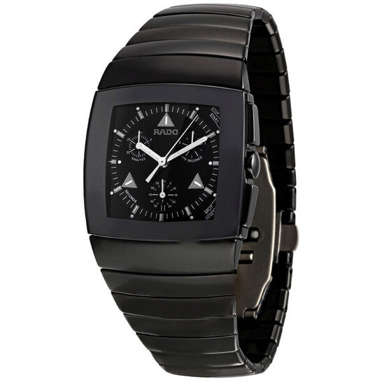 Image of ID 1 Original Rado Sintra Chronograph Black Ceramic Men's Watch R13764152