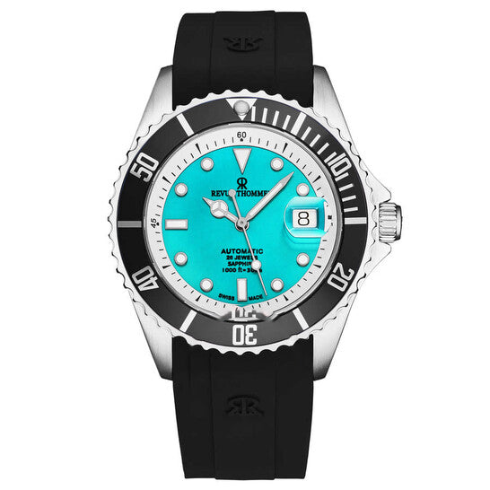 Image of ID 1 Original Revue Thommen Diver Automatic Green Dial Men's Watch 175712331