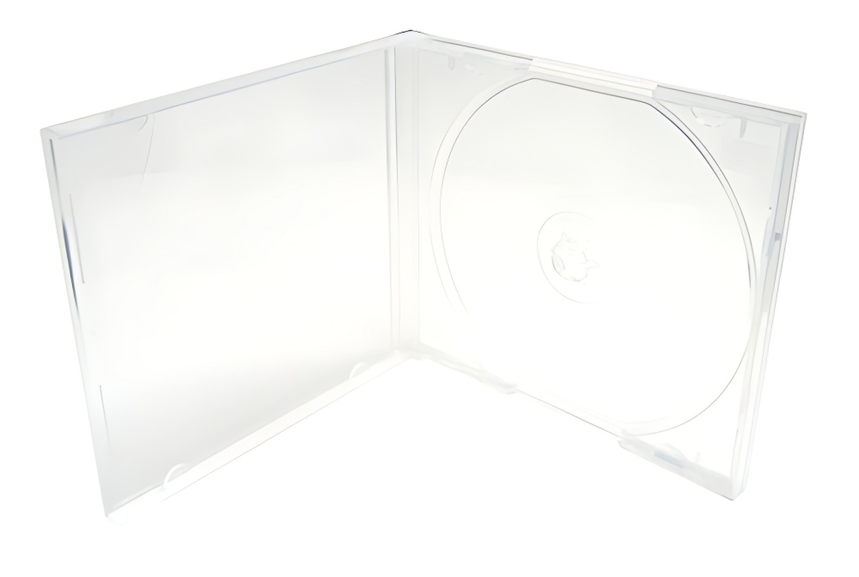 Image of ID 1214260361 1200 STANDARD Clear Single VCD PP Poly Cases 104MM