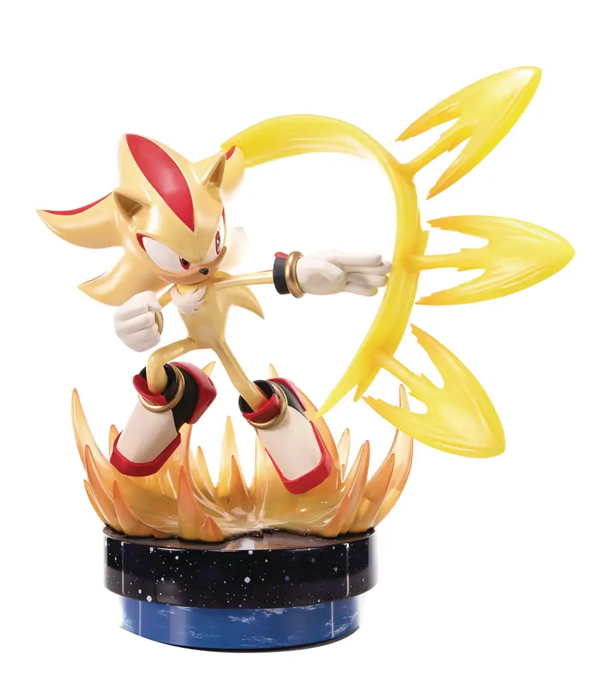 Image of ID 1270910401 Sonic the Hedgehog Super Shadow Resin Statue Chaos Control