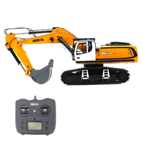 Image of ID 1352895252 Huina 24 GHz 1:14 Remote Controlled Alloy Excavator Remote Controlled Car Toy with Sound Light