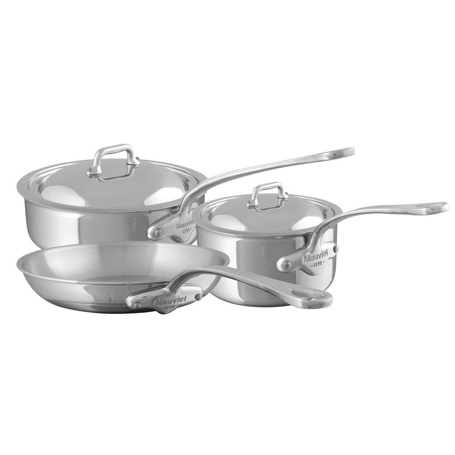 Image of ID 1379680737 Mauviel M'Cook 5-Ply 5-Piece Cookware Set