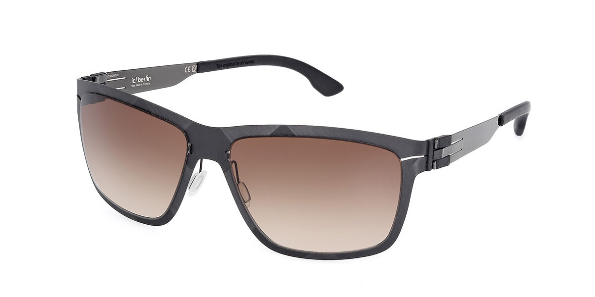 Image of Ic! Berlin IC0058 FLXS06 02W Gafas de Sol para Hombre Negras ESP