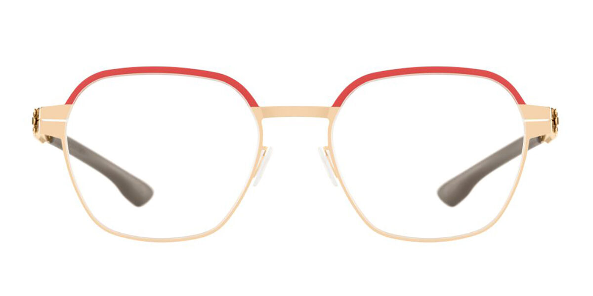 Image of Ic! Berlin M1610 Theda Rogochi Pop Gafas Recetadas para Mujer Dorados ESP