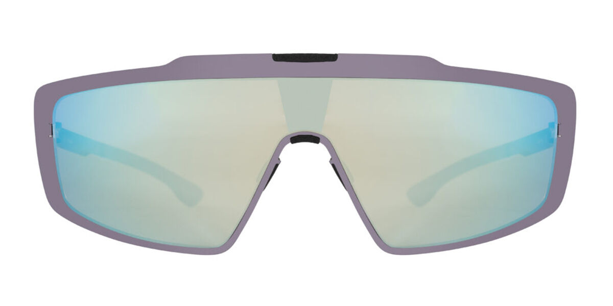 Image of Ic! Berlin M1664 MB Shield 03 Aubergine Gafas de Sol para Mujer Purple ESP