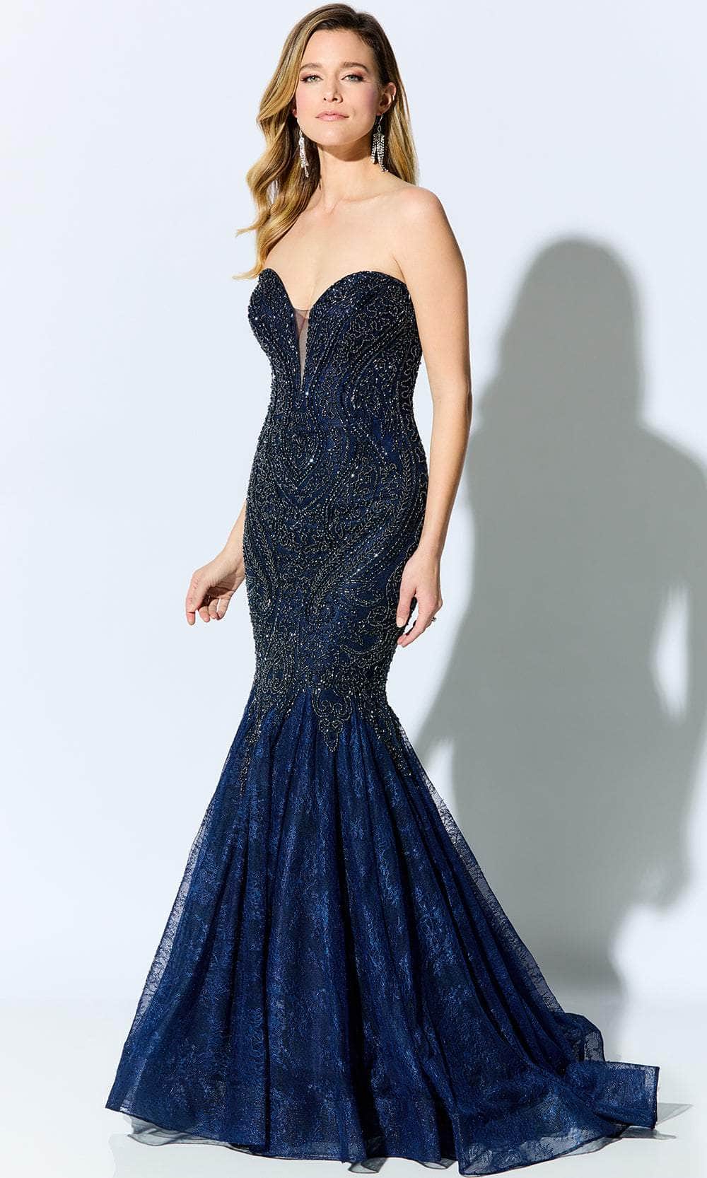Image of Ivonne D ID904 - Sweetheart Mermaid Evening Gown