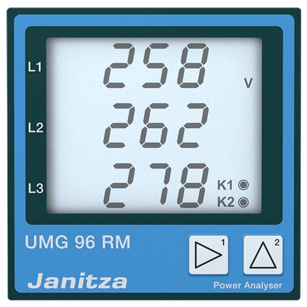 Image of Janitza UMG 96RM-PN Digital rack-mount meter