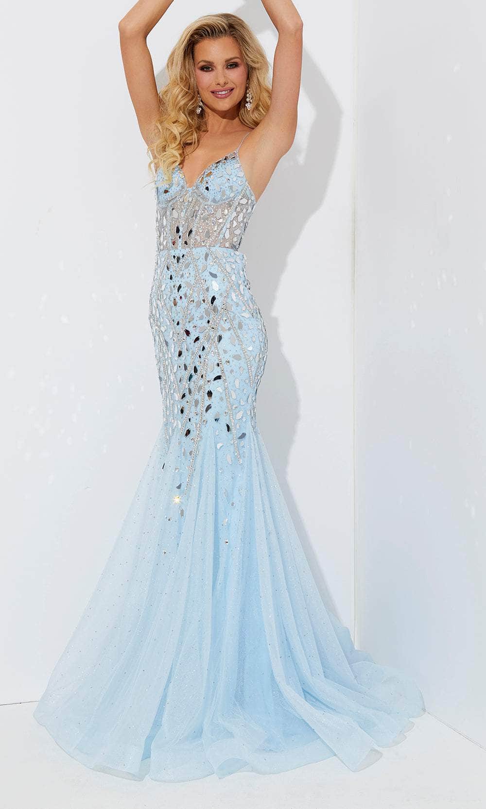 Image of Jasz Couture 7573 - Cut Glass Corset Prom Dress