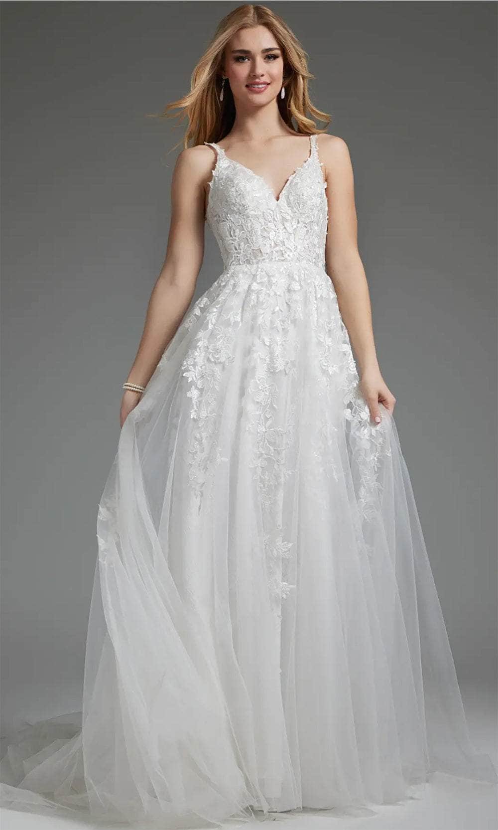 Image of Jovani JB07311 - Corset Beaded Bridal Gown