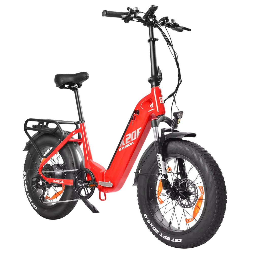 Image of KAISDA K20F Electric Bike Red