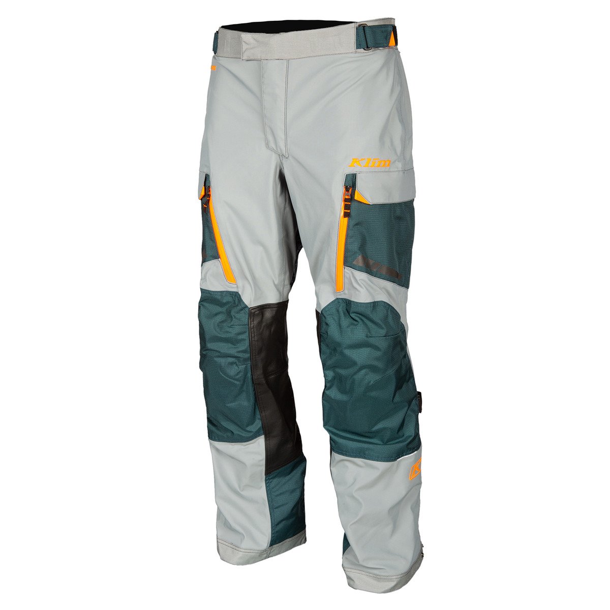 Image of KLIM Carlsbad Pant Kurz Petrol Strike Orange Hose Größe 32