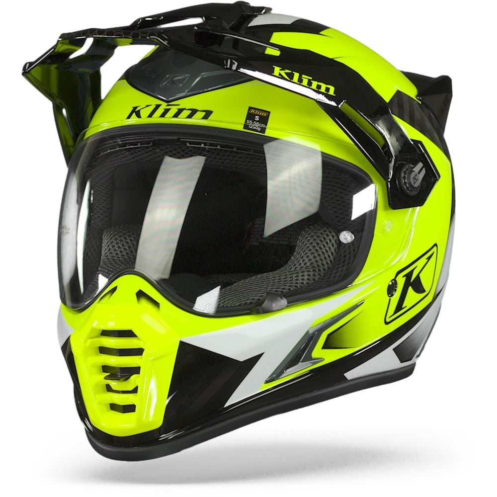 Image of Klim Krios Pro ECE Charger Hi-Vis Adventure Helmet Size 3XL EN