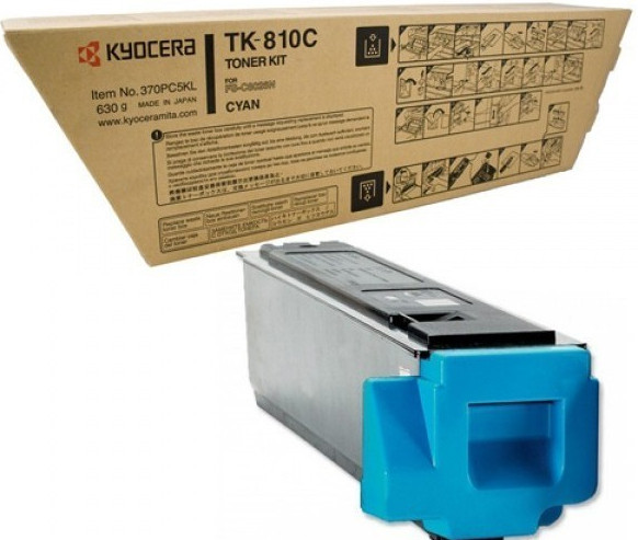 Image of Kyocera Mita TK-810C azurový (cyan) originální toner CZ ID 14462