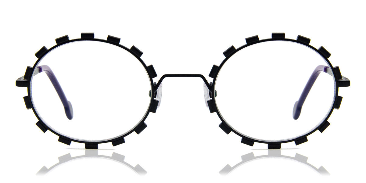 Image of LA Eyeworks Bon Ton 472M Óculos de Grau Pretos Masculino PRT