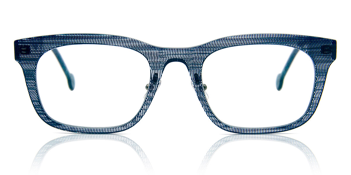 Image of LA Eyeworks Mahoney 969 Óculos de Grau Azuis Masculino PRT