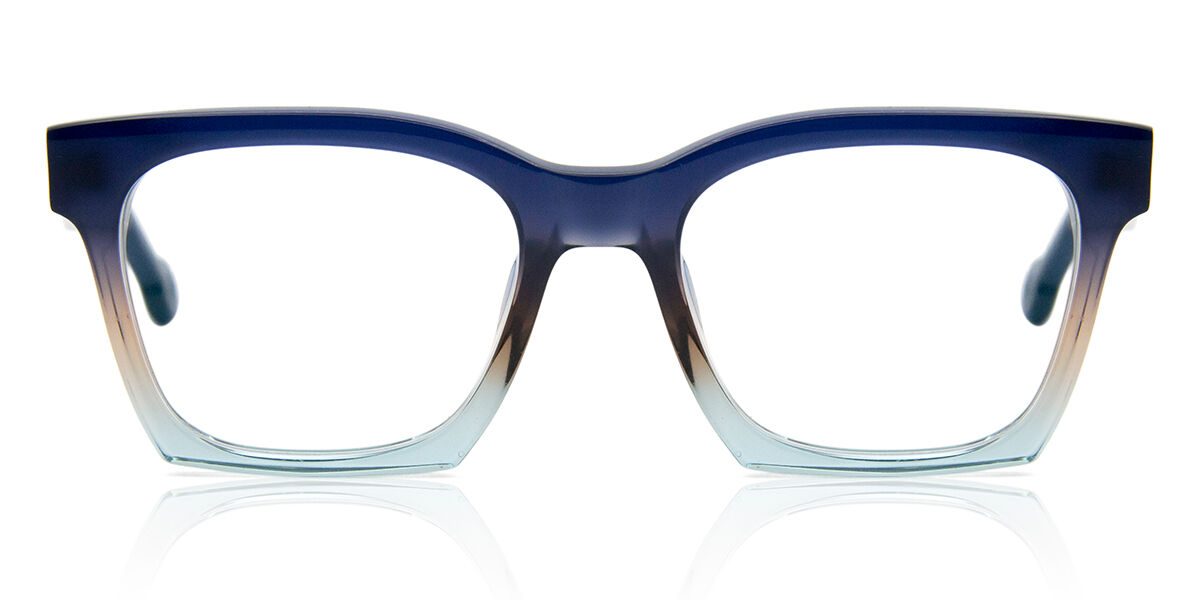 Image of LA Eyeworks Marcel 740 48 Niebieskie Meskie Okulary Korekcyjne PL