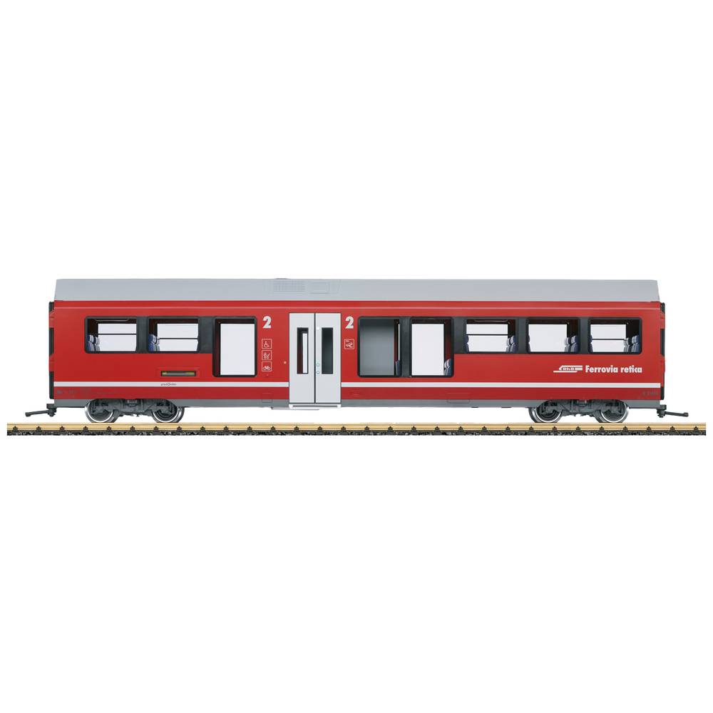 Image of LGB 33100 G Intermediate wagon to train set Abe 4/16 Capricorn of RhB