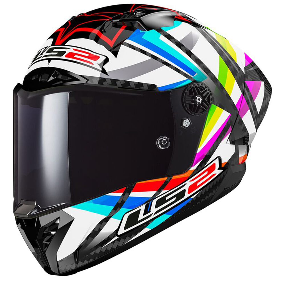 Image of LS2 FF805 Thunder GP Aero Flash Black Full Face Helmet Size L ID 6942141752162