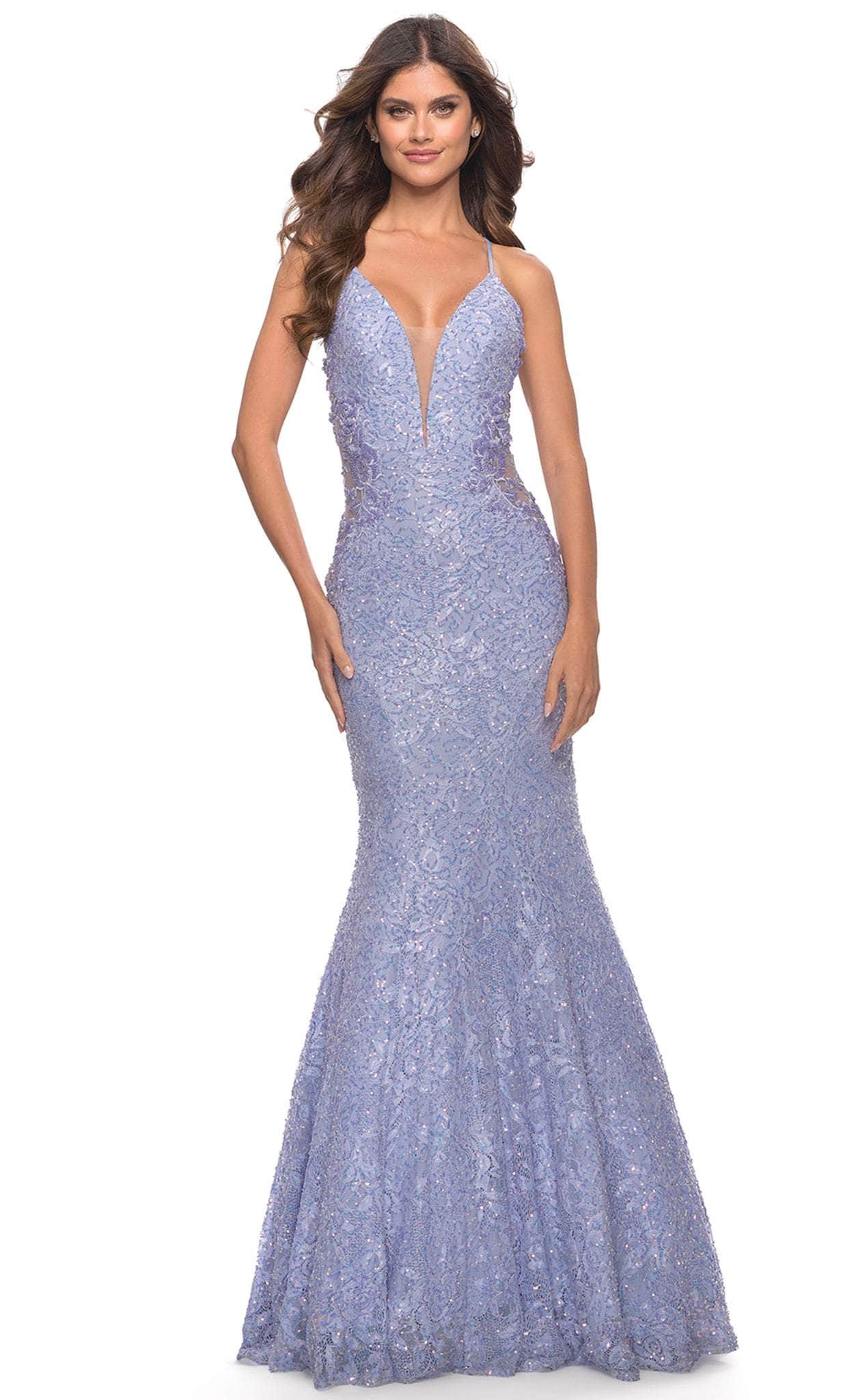 Image of La Femme 31354 - Beaded Sleeveless Prom Dress