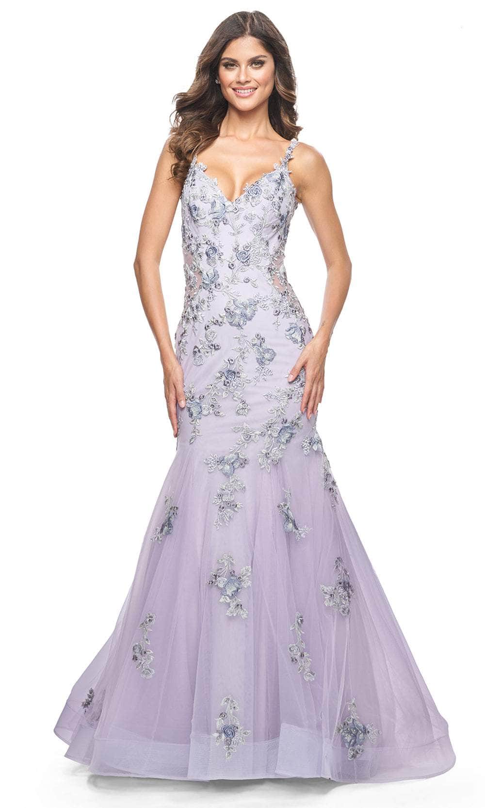Image of La Femme 32091 - Sleeveless Mermaid Prom Gown