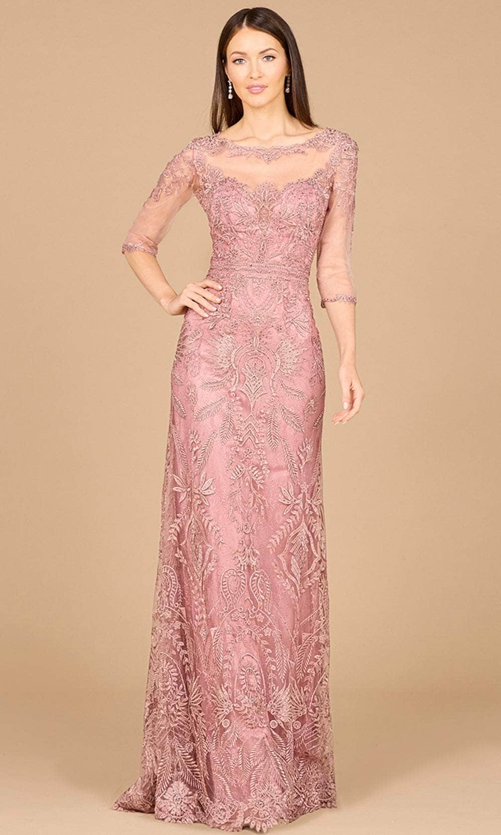 Image of Lara Dresses 29020 - Lace Sheath Evening Gown