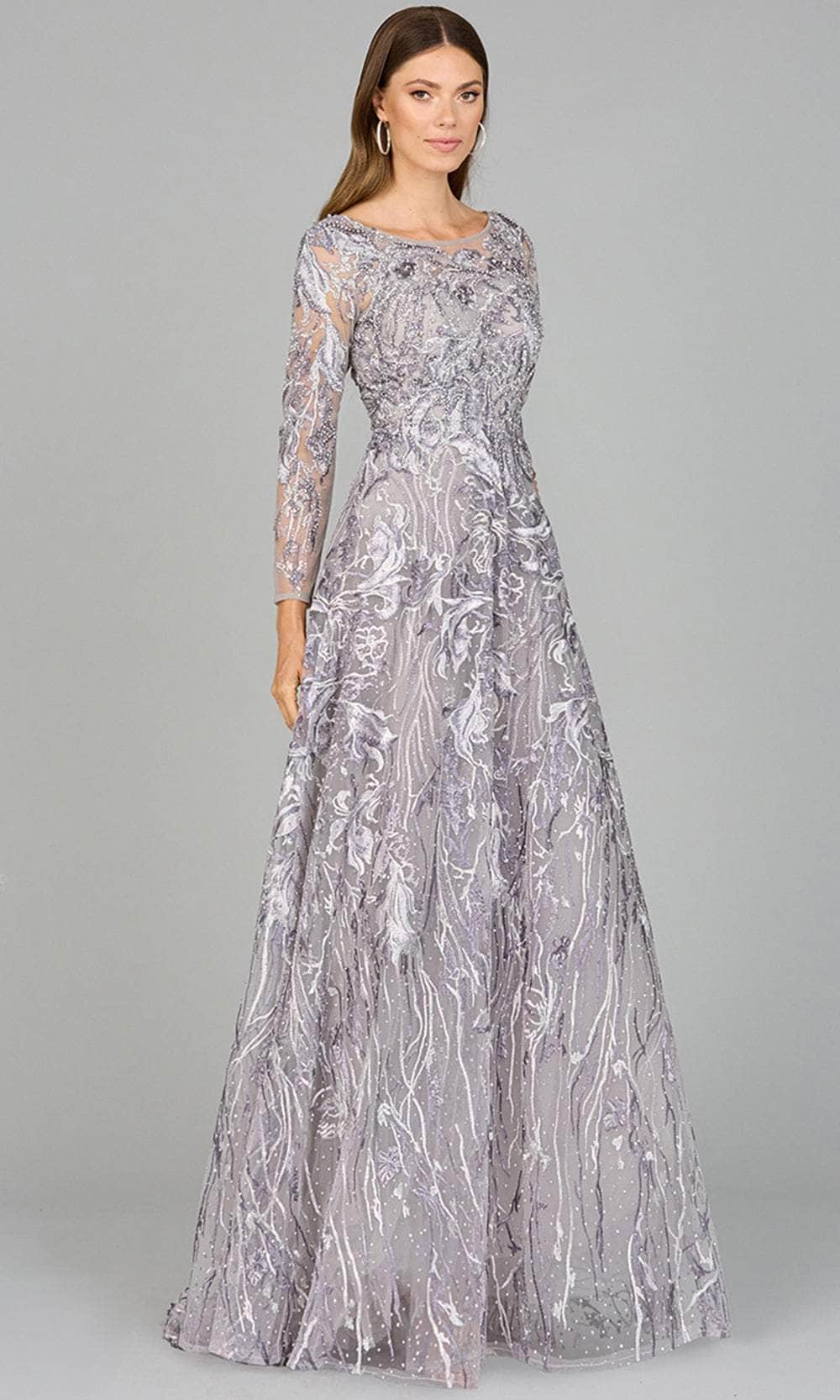 Image of Lara Dresses 29048 - Beaded Embroidered Evening Dress