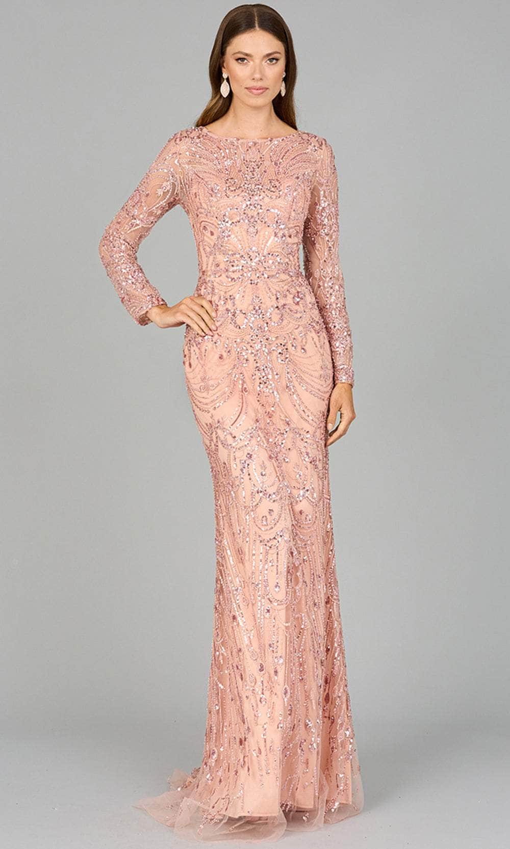 Image of Lara Dresses 29050 - Beaded Lace Evening Dress