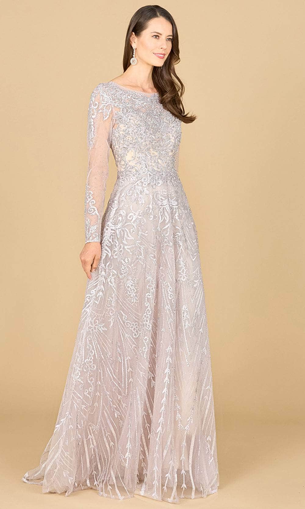 Image of Lara Dresses 29154 - Illusion Lace Embroidered Gown