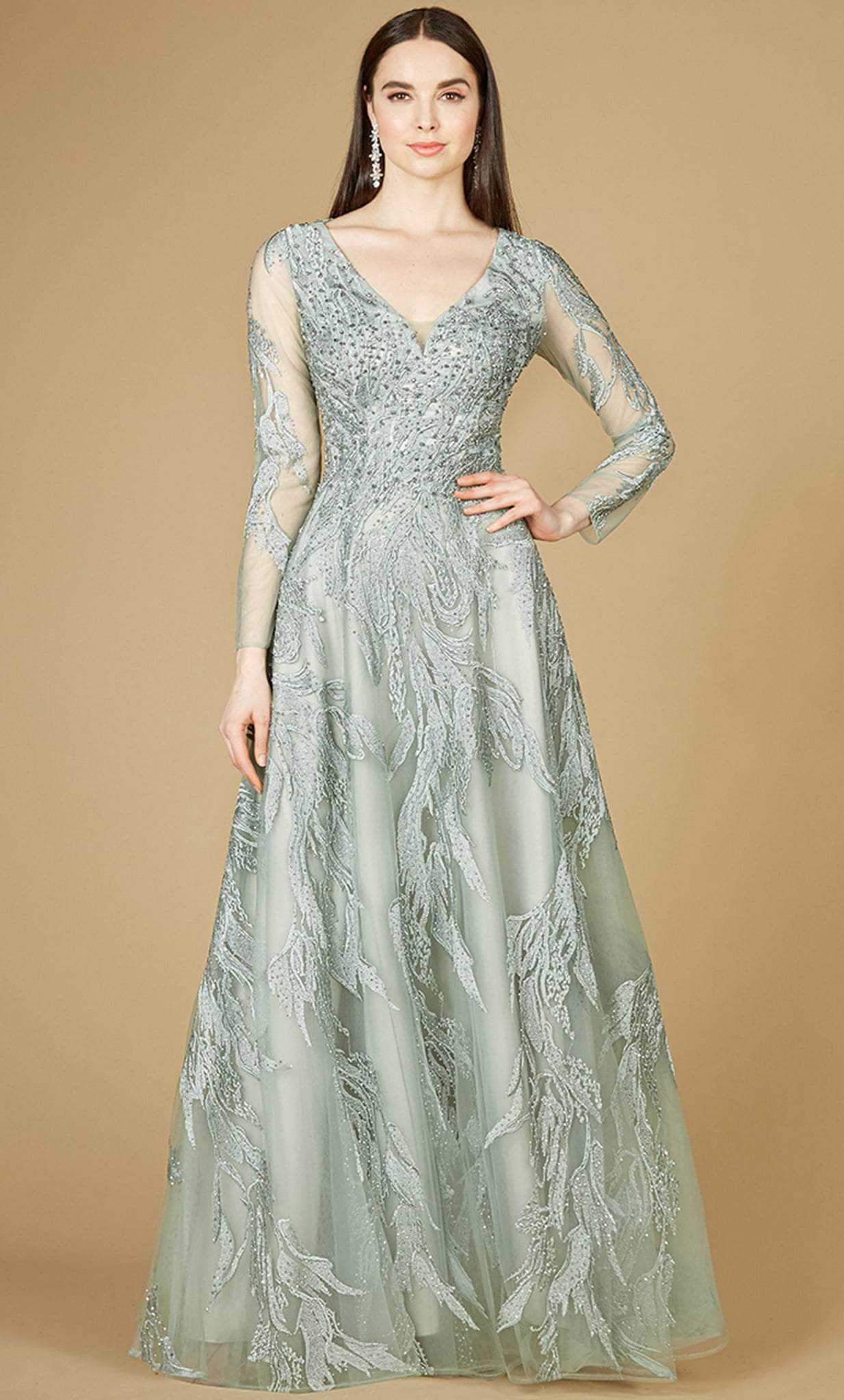Image of Lara Dresses 29209 - A-Line Beaded Gown