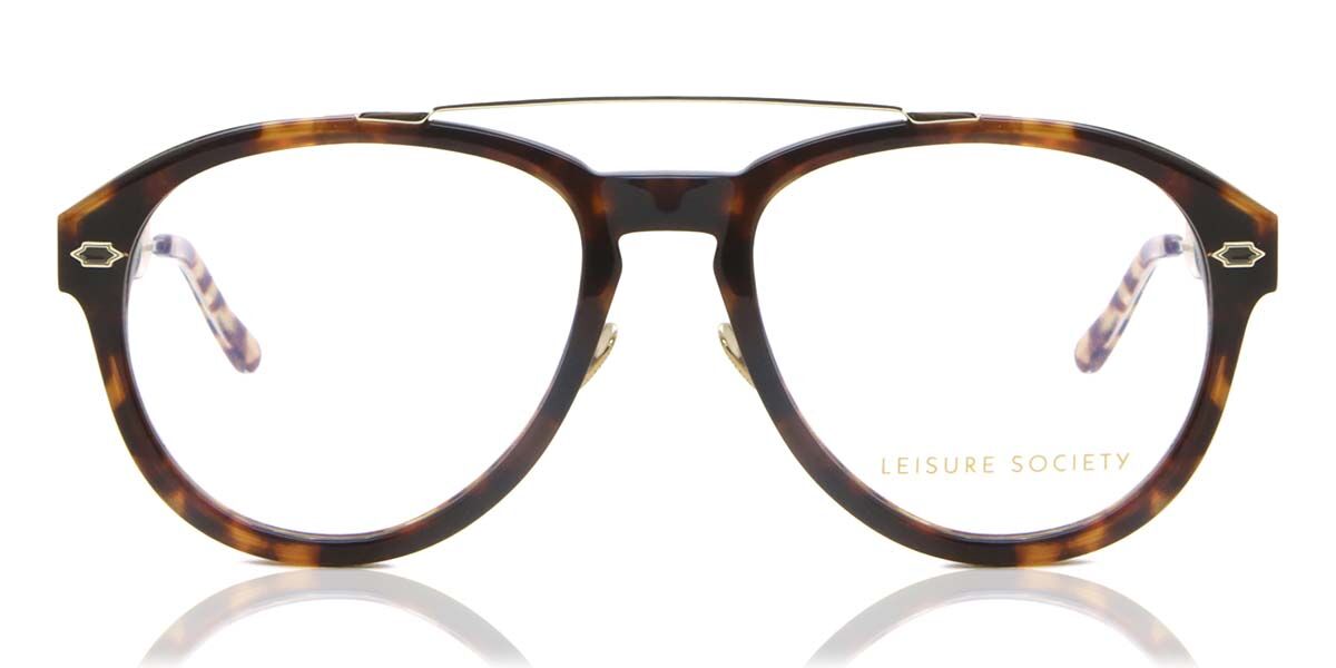 Image of Leisure Society Maggiore Tortoise/18K Dourados Óculos de Sol Tortoiseshell Masculino BRLPT